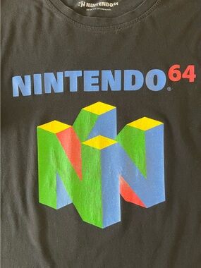 Nintendo 64 Graphic Logo Tee